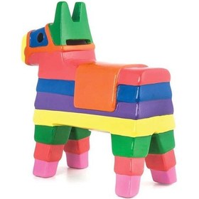 Resim Kikkerland Coın Bank Pınata Çok Renkli Seramik Kumbara 