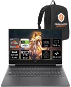 Resim HP VİCTUS 16 R7 8845HS 32GB RAM 1TB SSD RTX4050/6GB 144HZ 16.1'' FHD W11PRO 9Z794EA & PER4 ÇANTA 