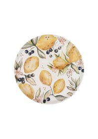 Resim The Mia Limoncello Servis Tabağı 30 Cm Renkli 