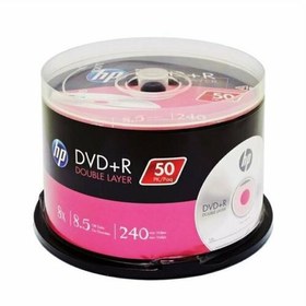 Resim HP DVD+R DL 8.5GB Printable 50 Cakebox 