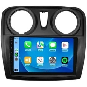 Resim Dacia Sandero 2013-2020 4gb Ram 32gb Hafıza 4 Çekirdek Carplay Kamera Android Multimedya 9" 