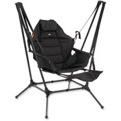 Resim Escamp Queen Swing Chair Kamp Sandalyesi Siyah 