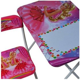 Resim Erzisepet Ders Çalışma Masası Masa Sandalye Prenses Çalışma Masası 