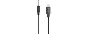 Resim Ohbe Express Boya By-K1 Lightning To 3.5mm Mikrofon Kablosu, Standart 
