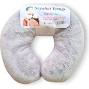 Resim Boyun Yastığı Gri 