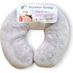 Resim Boyun Yastığı Gri 