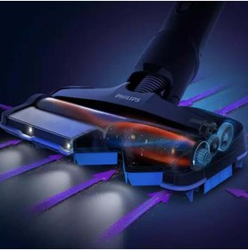 Resim Philips 25.2 V 0,6 Lt ,Speed Pro Max Ultra Yeni? Seri? 25.2 V Çeki?m Gücü Şarjlı Dikey Süpürge Turbo Firçali 