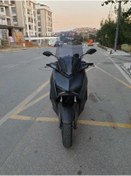 Resim MOTOCAM Yamaha Xmax Ön Cam 2023 2024 Model 65cm Açıkfüme Renkli 4mm ORTA BOYLU CAM 