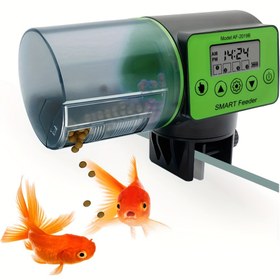 Resim Zyfeeder Akıllı Otomatik Balık Besleyici - Ayarlanabilir, Pil Gücüyle Çalışan, LCD Zamanlayıcı 24 Saat Besleme Programı, PVC Malzeme, Akvaryumlarda ve Balık Tankı Aksesuarlarında İdeal | Modern Balık Besleyici | Dayanıklı Balık Besleyici, Pil Yok 