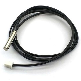 Resim 100Cm Kablolu Su Geçirmez 10K Ntc Sensör Isı Sıcaklık Prob 