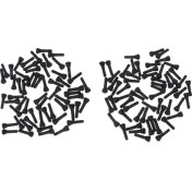 Resim Comely 200X TR412 -In Valf Kısa Siyah Kauçuk Kiti Evrensel (Yurt Dışından) 