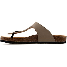 Resim Ceyo Krem Erkek Terlik 9910-m-camel-e 
