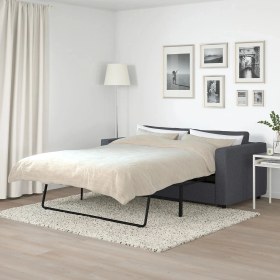 Resim IKEA Gri Modern Kanepe - 2'li Yataklı Kanepe 