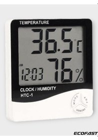 Resim Htc-1 Dijital Sıcaklık Ve Nem Ölçer Termometre 