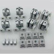 Resim Spech Power 8'li Duşa Kabin Tekerleği Cam Kabin Tekeri Rulman Metal Gövdeli Çapı 24 cm 