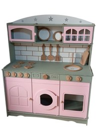 Resim Üç Kapaklı Boyalı Mutfak Seti 