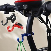 Resim 1 Adet/2 Adet Alüminyum Alaşım Elektrikli Scooter-Bisiklet Kancası, Xiaomi M365/Ninebot/Kugoo/Bisikletler/Motosikletler/Elektrikli Bisikletler için Evrensel Ön Çok Fonksiyonlu Asma Kancası, Güvenli Montaj, Scooter ve Motosikletler İçin Uygun, Şık Metal Yüzey 