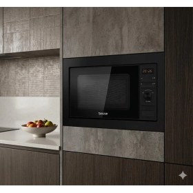 Resim Tecna Tamw1-S 20L Siyah Ankastre Mikrodalga Fırın 
