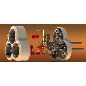 Resim Toptancı Amca Üçlü Topraklı Fişli Priz (Papatya) Çoklayıcı Kablosuz 2 Adet 
