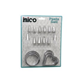 Resim Ayder Timya 20PCS PASTA SÜSLEME UÇ SETİ= 12-METAL KURABİYE KALIP METAL=3-KALP - 3-YUVARLAK 2-UÇ TUTUCU PLS.ADAPTÖR (Timya/Go1395) 199875 