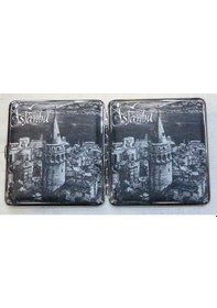 Resim Sigara Tabakası(Kısa Sigara)9.50cm/9.50cm Boyutu-GALATA KULESİ 