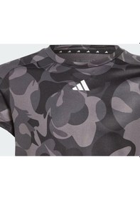 Resim Adidas Essentials Aeroready Seasonal Print Crop Çocuk Tişört C-adııa3021c40a00 Siyah 