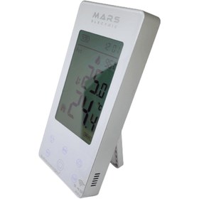 Resim Mars S45 Wifi Internet Bağlantılı Kablosuz Programlı Oda Termostatı - Dijital- Beyaz 