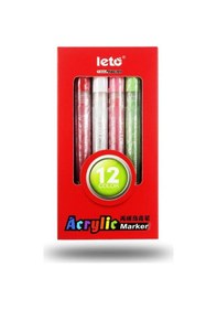 Resim Valkyrie Leto Akrilik 12 Adet Marker Kalem Seti 