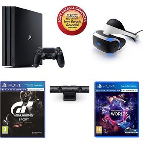 Resim Sony Ps4 Pro 1 Tb + Ps4 Vr + Camera Ps4 V2 + Vr Worlds + Gran Turısmo 