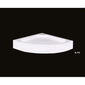 Resim Alika 120x120 Oval H:15 Panelli Duş Teknesi 