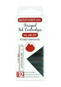 Resim Monteverde Dolma Kalem Kartuşu Fireopal G305Fo 