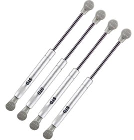 Resim HOBİDABİ 4 Adet Dolap Amortisörü Gazlı Piston Kapak Hidroliği 27 Cm 100newton - Mobilya Makasları - Tek Ebat 