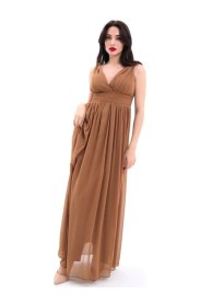 Resim Balmior 4662 Elbise-kahve Kahve 