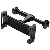 Resim Dashanshop Klasik Siyah Oto Koltuğu Tablet Tutucu 4.7-12.9 İnç Uzun Yolculuklar İçin Ayarlanabilir 