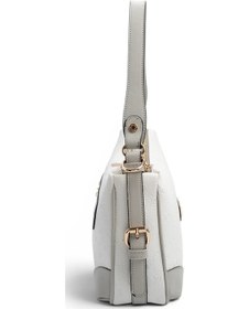 Resim Silver Polo Sp1269 Kadın Omuz Çantası Logolu Beyaz-a.gri 