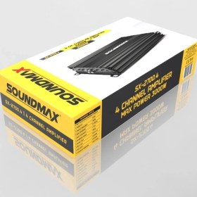 Resim Özgürce SX-3000 4 Kanal Oto Güçlü Profesyonel Amfi 4X70RMS 4000WATT 