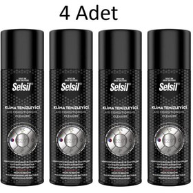 Resim Selsil 4 Adet Selsil Klima Temizleyici Yeni 150 ml 