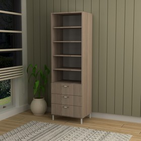 Resim Tek kapaklı 3 çekmeceli Geniş Dolap (Suntalam) - Cordoba / 60 cm / 60 cm 