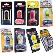 Resim 10'lu/6'lı/5'li/2'li/1'li Mevcut En Son Geliştirilmiş Versiyon 9 Renkli Tilki 40 Klasik Düdük, Bağımsız Nem Geçirmez ABS Tilki Düdüğü, Çıkarılabilir Boyun Askısı ve Koruyucu Dişler 