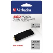 Resim Verbatim 2tb Vı7000g M.2 Nvme Pcıe Gen 4 Ssd (OKUMA 7000MB/SN. - YAZMA 6500MB/SN.) 
