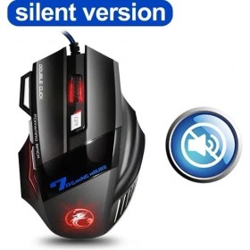 Resim Betty Becky Shenzhen Xin Xin Kablolu Oyun Faresi LED 5500 Dpı USB Bilgisayar Faresi Oyuncu - Siyah () (Yurt Dışından) 