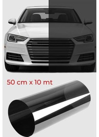 Resim Cam Filmi Siyah Amerikan Çizilmez Orta ton 50 CM x 10 M 