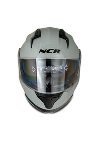 Resim Ncr Çene Açılır Kask Açık Gri 