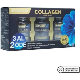 Resim Nutraxin Collagen 3 Adet X 30 Tablet Aromasız 