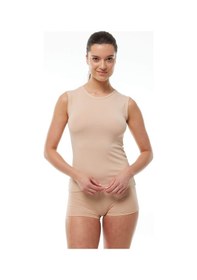 Resim Malabadi 1048 Kadın Modal Kolsuz Sıfır Kol Body & Atlet Ten 