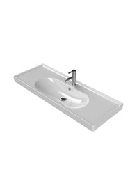 Resim Turkuaz Seramik Arya Etajerli Lavabo 120 x 45 CM 