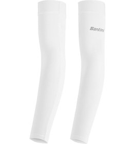 Resim Santini COOL Anti UV Arm Coolers Yazlık Kolluk SP681SUMCOOL - Beyaz / XS-S 