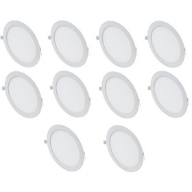 Resim Cata Ct-5149 10 Adet 18w Slim Led Panel Alüminyum - Beyaz Işık 