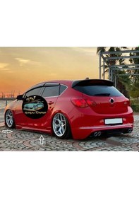 Resim Opel Astra J Sedan Opc Marşpiyel Sağ Sol Takım Fiberglass Boyasız 