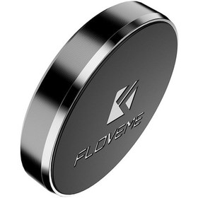 Resim Qingmipy Alüminyum Manyetik Araç Telefon Tutucu, Evrensel Uyumlu, Sabit Ve Güçlü Tutma, Siyah Renk Siyah 